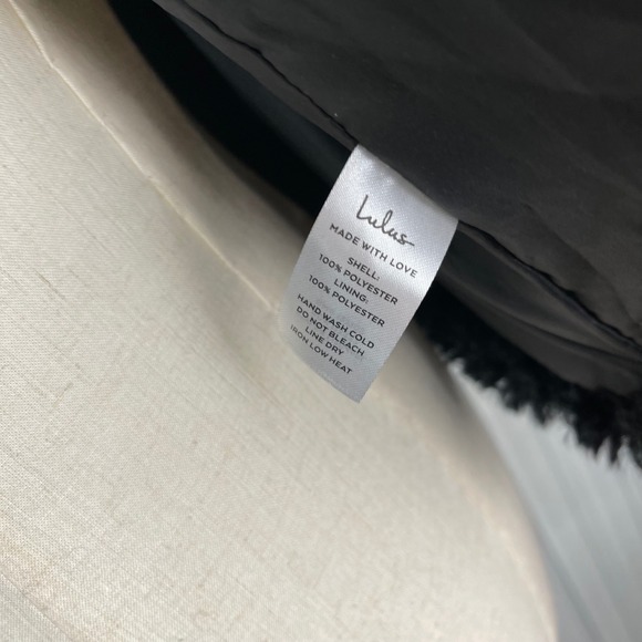 Lulu's Black Teddy Jacket - Picture 10 of 13